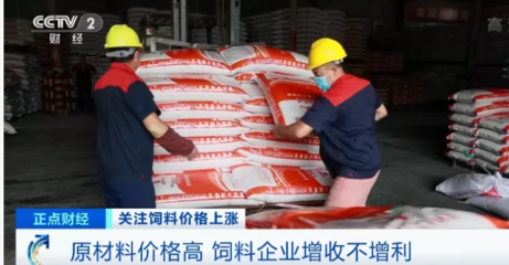 飼料行業再迎“漲價潮” 原料銷售火爆，養殖戶陷入虧損困境